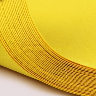 1mm Sarı renk ince sentetik keçe